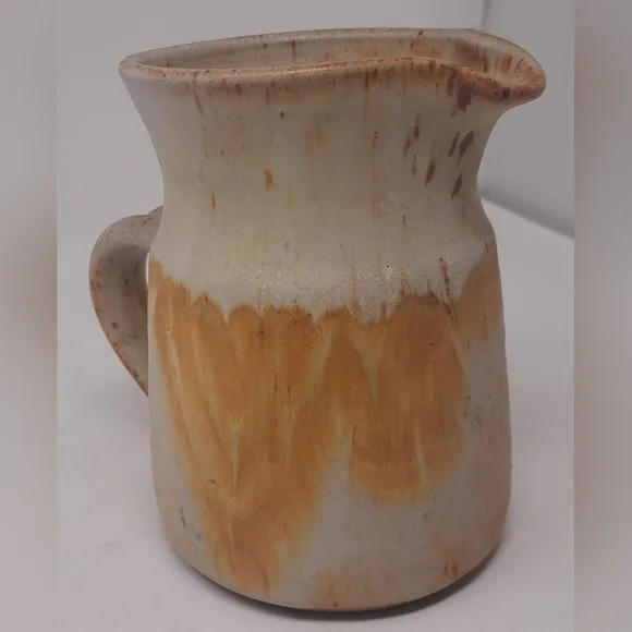 Michael Cohen Vintage Studio Pottery Stoneware Pitcher Jug Mid Century MCM 6.5" - Picture 1 of 12